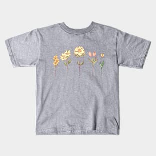 Wildflower, Flowers Plants Botany, Ladies Kids T-Shirt